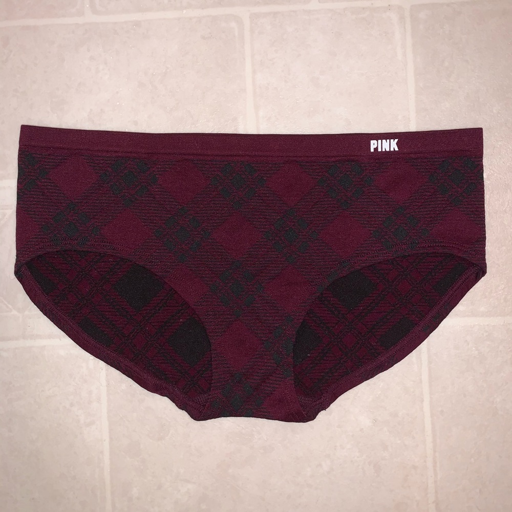 Victoria’s Secret Pink maroon panties